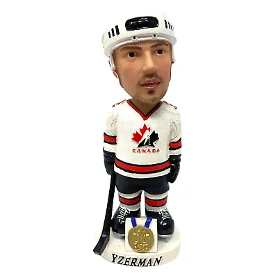 $29.28 • Buy Steve Yzerman NHL Team Canada 2002 Olympic Gold Medal Bobblehead Figure