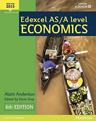 Edexcel AS/A Level Economics Student Book + Active Book Edexcel GCE Econ 2015 • £25.85