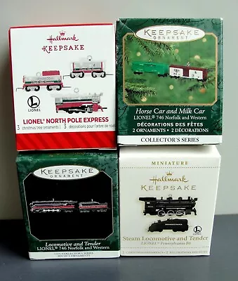 Hallmark Keepsake Miniatures Lionel Train Ornaments • $7.99