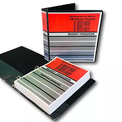 $99.97 • Buy Massey Ferguson 375 383 390 Tractor Service Manual Repair Shop Workshop
