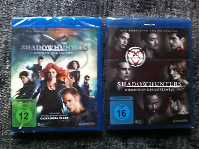SHADOWHUNTERS - SEASON 1 & 2 - The Mortal Instruments - Blu Ray Region ALL  • $59.88