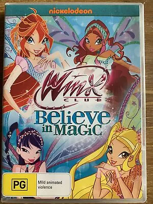 Kids DVD: Winx Club | Believe In Magic - Fairies Strengthen Their Newfound Power • $9.50