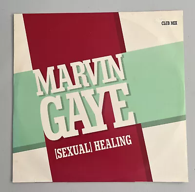 MARVIN GAYE Sexual Healing (Club Mix) 12  45rpm UK Picture Sleeve 1982 EX/EX • $23.73