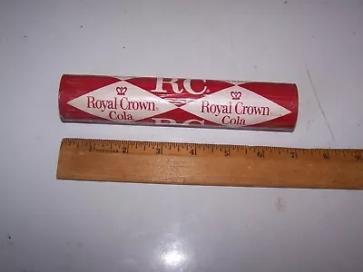 Vintage RC ROYAL CROWN COLA Plastic Display / Shelf Roll 30  X 6 7/8  • $20