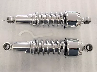 Honda VTX1300 Heavy Duty Chrome Short Bobber Shocks 11.5  • $249.99