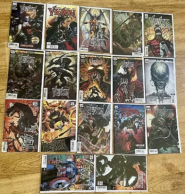 VENOM Comic Books Lot MARVEL VARIANT Virus 17 Issue Run Bundle Carnage X-men • $55