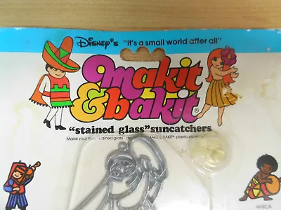 5 Vintage Makit&Bakit Disney “It’s A Small World After All” Suncatchers+crystals • $9.99