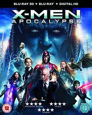 X-Men: Apocalypse [Blu-ray] - DVD  6QVG The Cheap Fast Free Post • £3.49
