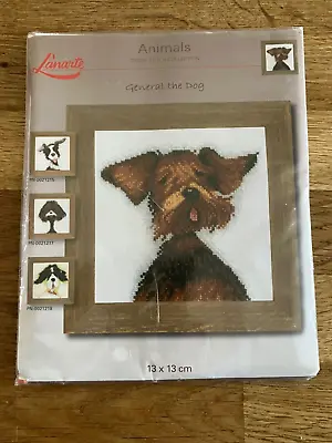 Lanarte Counted Cross Stitch Kit GENERAL THE DOG - Brand New • £8