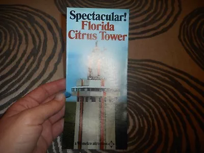 Vintage Brochure Spectacular! Florida Citrus Tower • $10