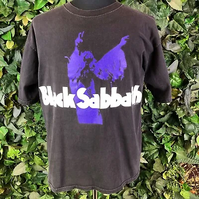 Black Sabbath Vintage Rock Band Tee 2002 Large Y2K 2000s Ozzy Osbourne L • $59