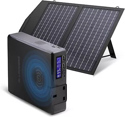 £199.99 • Buy ALLPOWERS 200W Power Station Portable Backup Battery With 60W Solar Panel