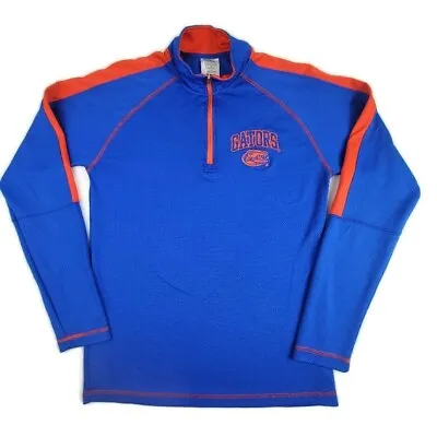 Florida Gators Pullover Jacket Mens Medium Shirt Mesh Textured Long Sleeve  • $16.99