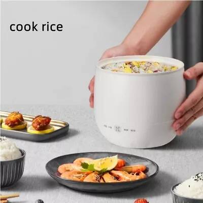 Multifunction Rice Cooker 1.6L Portable Steamer Soup Cooking Stew Pot 1-2 Person • $36