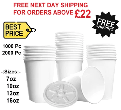 £208.95 • Buy Polystyrene Dart Cups White Insulated Foam Disposable Tea Coffee Beverage Glass