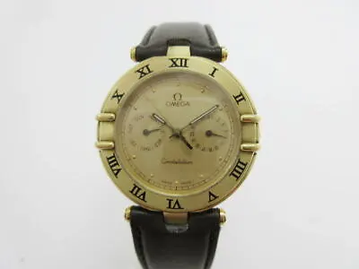 Omega Watch Constellation K18YG Solid Case Day-Date Men's Quartz • $2954.82