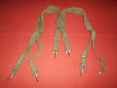 U.s.army  :  1951   Korea War  M-1936 Suspenders     Militaria • $29.99