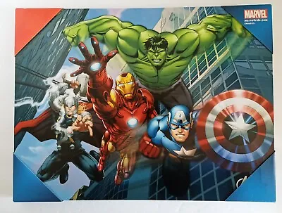 Marvel Avengers Canvas Wall Art  12x16  Thor Iron Man Captain America Hulk • $13.97