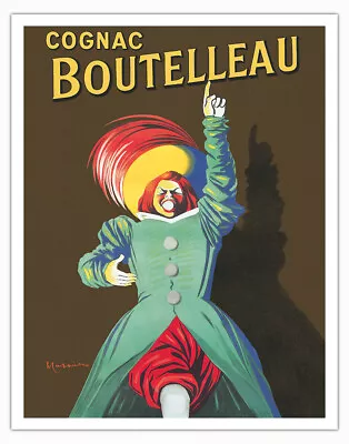 Cognac Boutelleau - Vintage French Poster By Leonetto Cappiello 1919 • $15.98