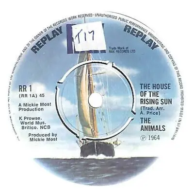 £7.19 • Buy The Animals The House Of The Rising Sun 7  Vinyl Record Single 1981 RR1 RAK VG