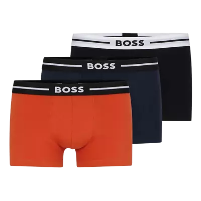 HUGO BOSS Mens 3-PACK Stretch ORGANIC Cotton Underwear Boxer Shorts NEW 50495472 • $29.88