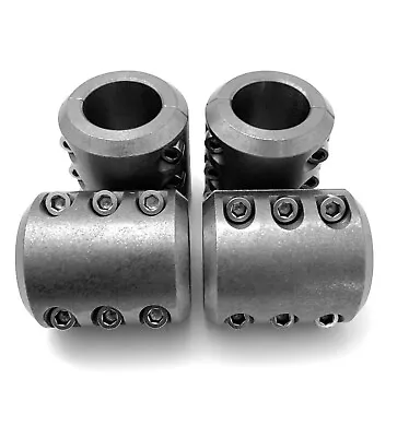 4 Steel Tube  Clamps Bolt On 1.25  1 1/4  Roll Cage Mounts Lightbar Tire Mount  • $59.99