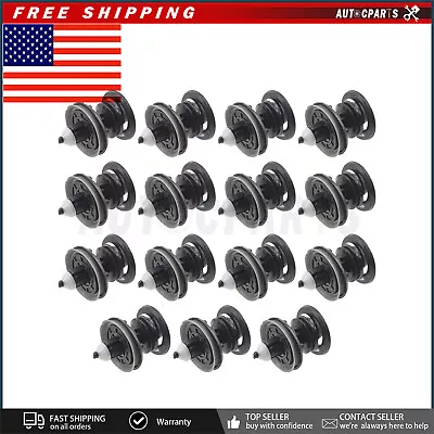 15pcs Door Trim Panel Clips 7L6-868-243 For AUDI VW Golf MK6 Jetta 6 Passat B7 • $8.96