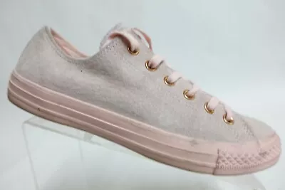 £30.20 • Buy CONVERSE All-Star Suede Pink Sz 10 Women Skate Sneakers