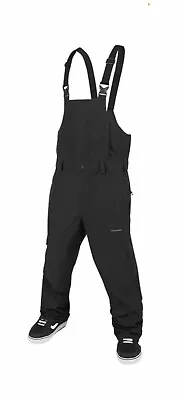 Volcom V.Co Sparta Bib Overall Men's Snow Pants Black Small • $105