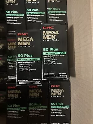 12 Pack GNC Mega Men 50 Plus One Daily 3/30/24 • $12.99