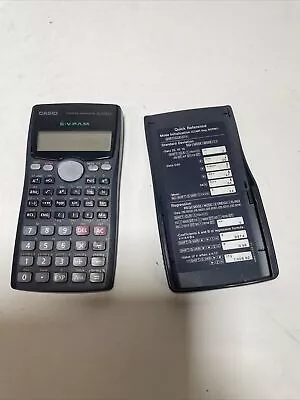 CASIO SCIENTIFIC CALCULATOR FX-100AU  S-V.P.A.M. GC WITH CASE Freepost • $24