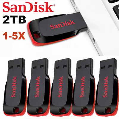 $11.89 • Buy 2TB USB 3.0 Flash Drive Memory Stick High-Speed Thumb Pen U Disk For Laptop PC