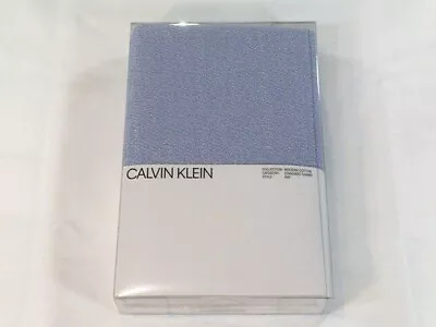 Calvin Klein Pair Of 2 Standard Pillow Shams - Ray Periwinkle Cream • $45