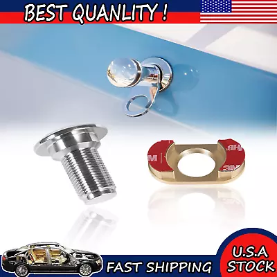 3/8'' Quick Release Boat Fender Receiver Marine Stainless Steel Receiver Lock • $27.35