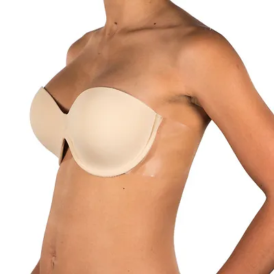 £13.99 • Buy Perfection Secret Invisible Winged Stick On Bra Backless Strapless A To E Cup