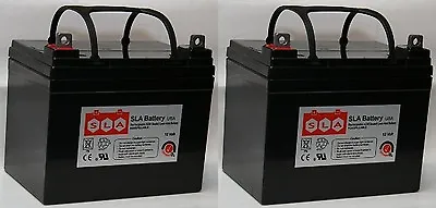 (Two) 12V 35Ah U1 Wheelchair Battery Replaces 36Ah Pihsiang 109101-88107-36P • $138.88