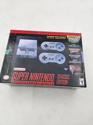 New Mini Entertainment System Included 21 Games For Super Nintendo SNES Classic • $88