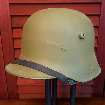 WW1 WWI German Oberschlesien Bismarckhutte M16 Si66 German Helmet  Refinished  • $988