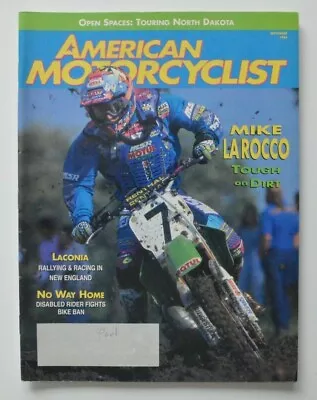 AMERICAN MOTORCYCLIST September 1994 Mike Larocco Laconia Honda 50 1963 • $8.83