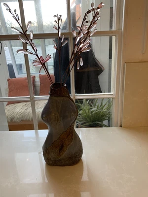 Fabulous Unusual Vintage Studio Pottery Woman Torso Vase • £95