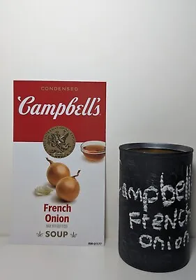 French Onion (Advert W/Chalkboard) 10.5oz Soup Sculpture • $14