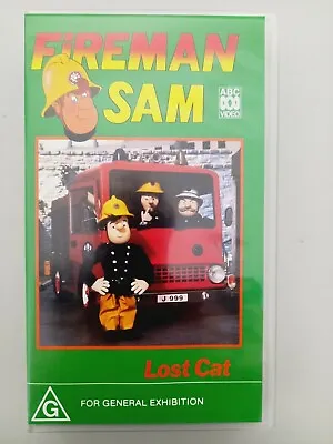 Vhs Tape - Fireman Sam - Lost Cat • $29