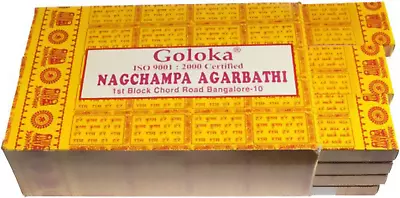 Nag Champa Incense - 250 GM Box - Hand Rolled Agarbatti Fine Quality Incense Sti • $19.58