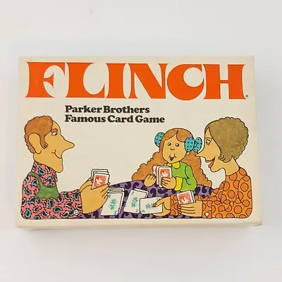 Vintage Parker Brothers FLINCH Card Game 1976 Made In USA Open Box Mostly Sealed • $12.99