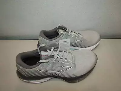 Mizuno Women's Wave Inspire 19 Running Shoes Size 10 Harbor Mist/White • $89.99