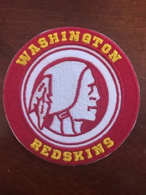 Washington Redskins Vintage Embroidered Iron On Patch 3  X 3  NFL  Logo • $3.25