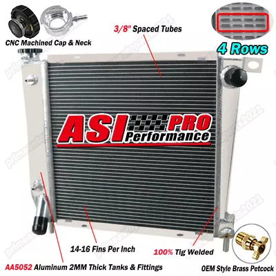 4 Row Aluminum Radiator For Ford Ranger Explorer Bronco II 2.8L 2.9L 4.0L 85-94 • $192.03