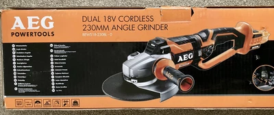 £229.99 • Buy AEG 18v 230mm Brushless Angle Grinder BEWS18-230BL Body Only