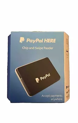 New! PayPal Here Chip And Card Swipe Reader Credit & Debit Cards Mobile. Nib. • $7.34