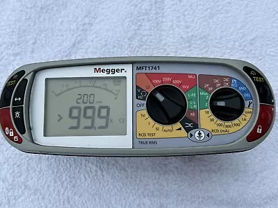 Megger MFT1741 Multifunction Installation Tester • £675